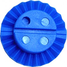 BPI Block, Style 10 (Weco/Briot), Flexi-block, blue, 25-pack